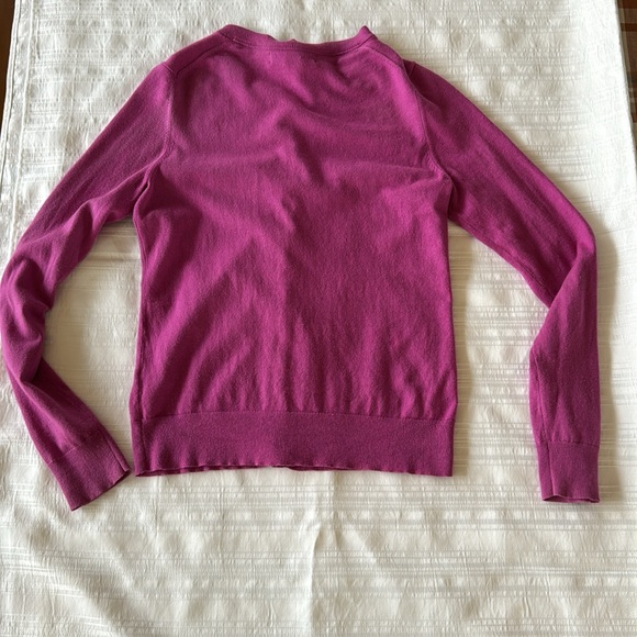 Cardigan Silk Cashmere Blend Banana Republic PurpleButtons Sweater L/S  Women XS - Picture 3 of 3